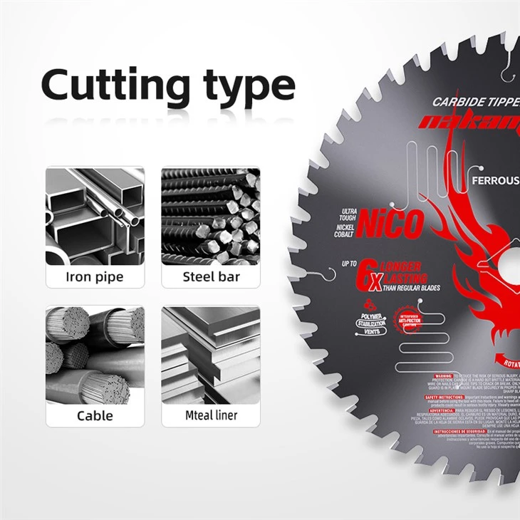 steel cutting saw blade